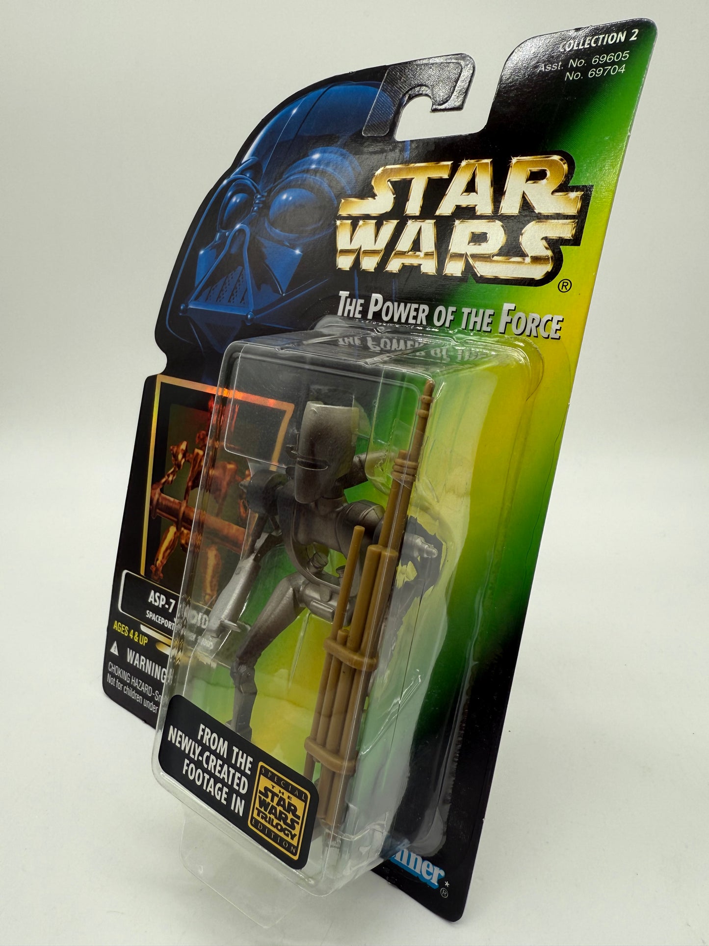 Kenner 1996 Star Wars The Power of the Force ASP-7 Droid