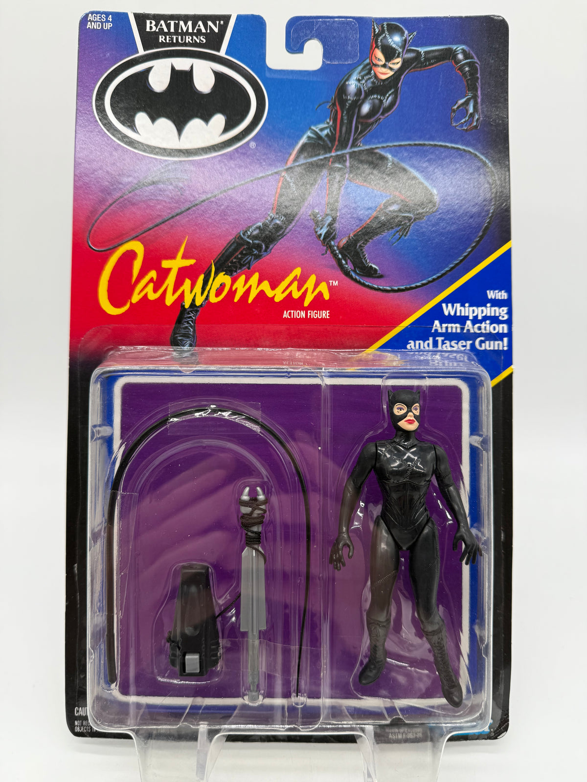 Kenner 1991 Batman Returns Catwoman (With Whipping Arm Action and Taser Gun), photo 1 of 3