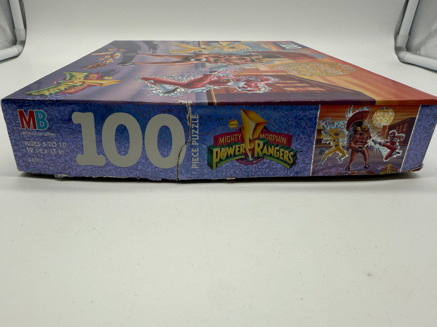 Power Rangers 100 pcs Puzzle MB Puzzle 1994 Hasbro