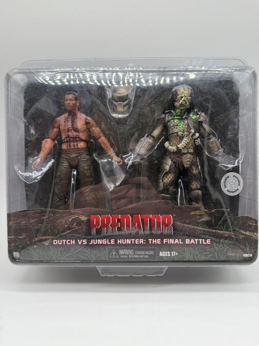 Predator Dutch Vs Jungle Hunter: The Final Battle 2013 NECA