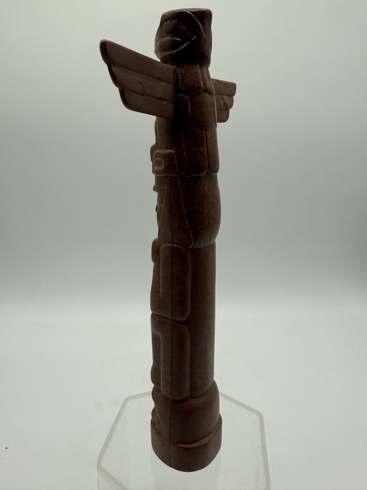 Brown Totem Pole with Figure 1974 Playmobil
