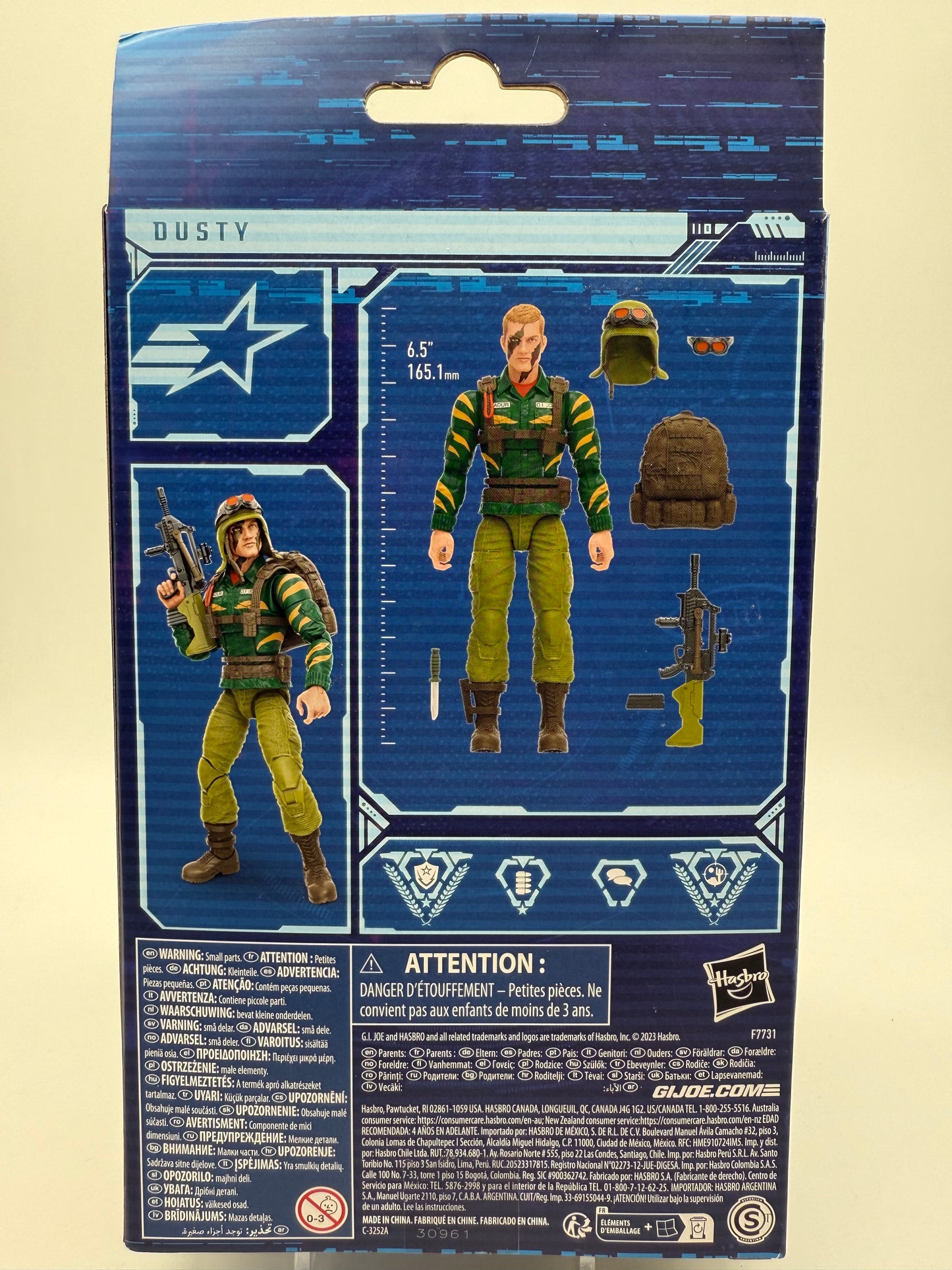 Hasbro 2023 Hasbro Classified Series Tiger Force #65 Dusty