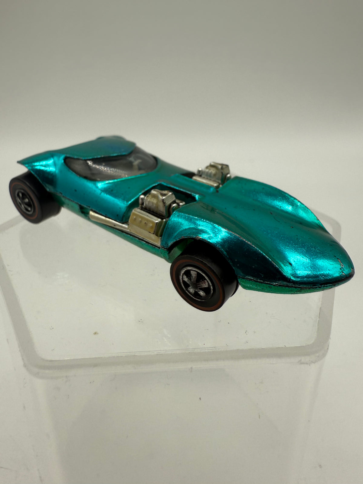 Mattel 1969 Hot Wheels Vintage Redline Twinmill Aqua Green, photo 4 of 9