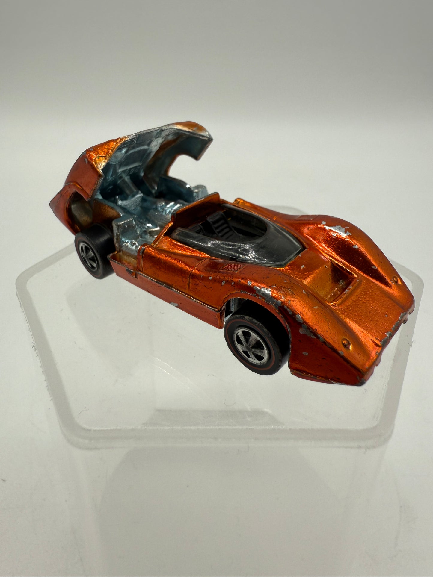 Hot Wheels Vintage 1969 Redline McLaren M6A Orange Mattel