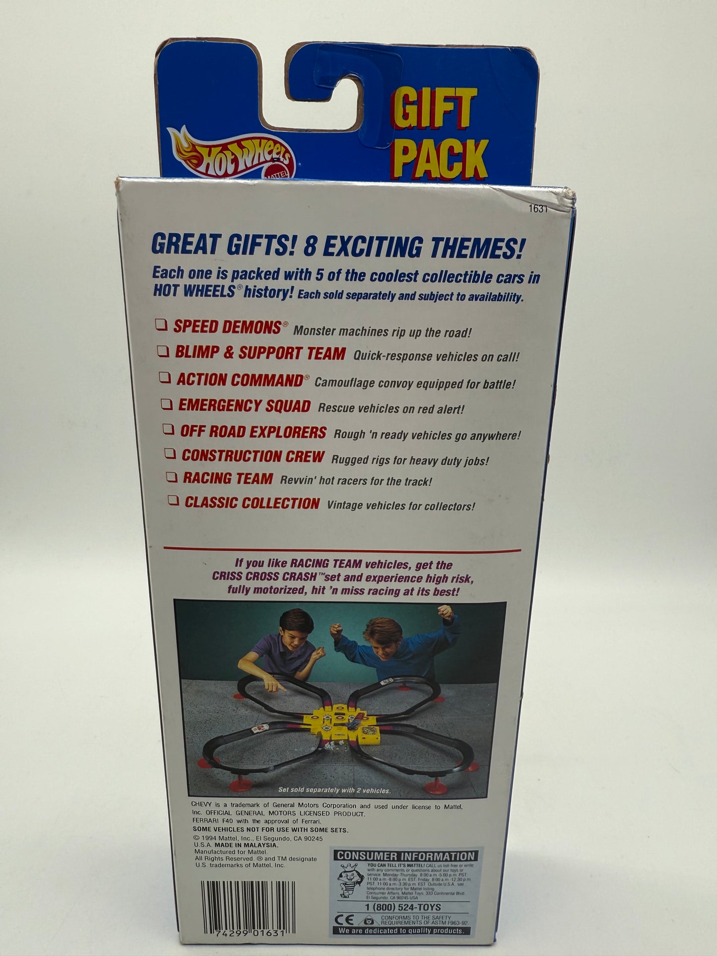 Hot Wheels Racing Team Gift Pack 1994 Mattel