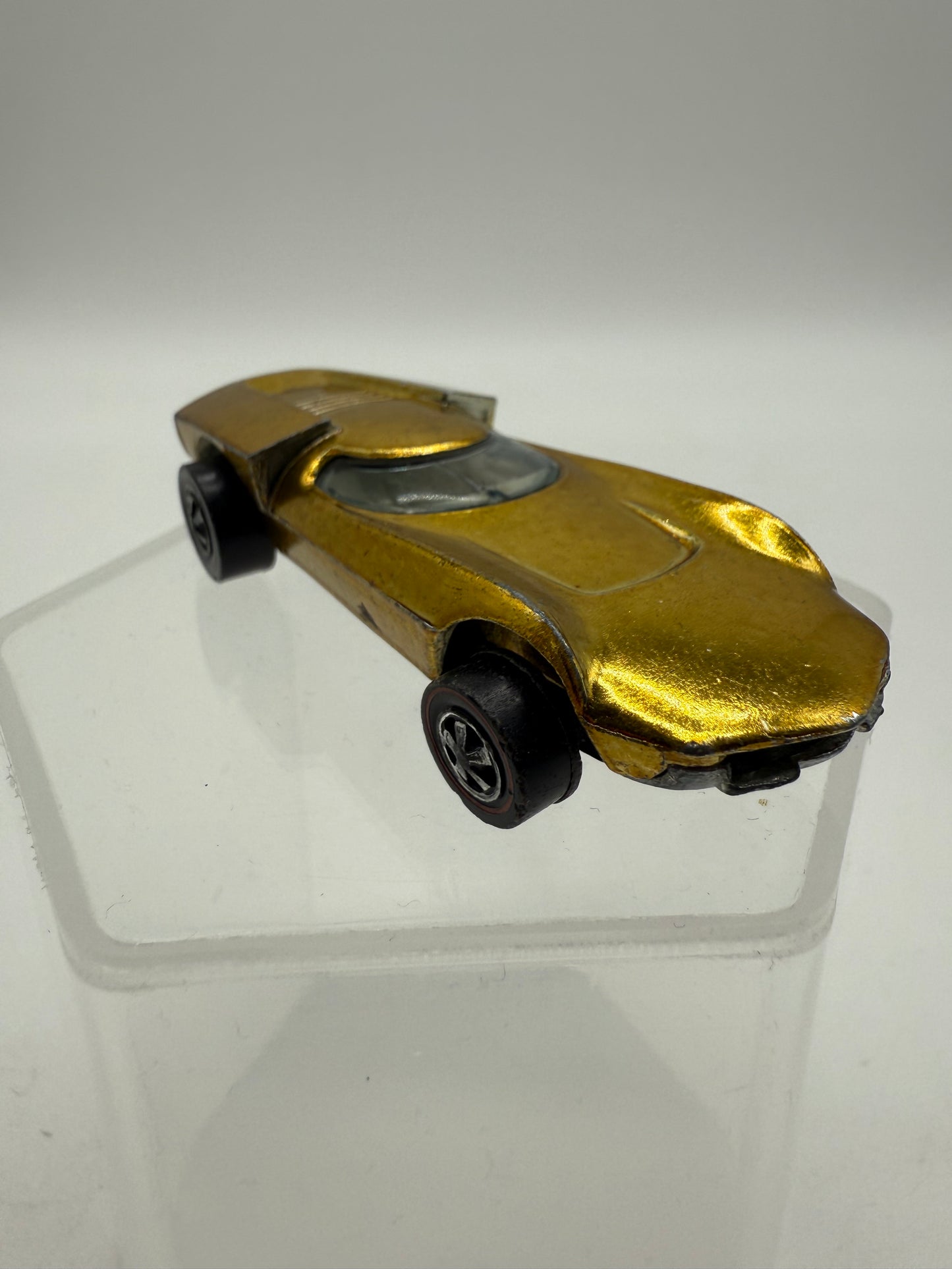 Hot Wheels Vintage 1968 Redline Turbofire Gold Loose