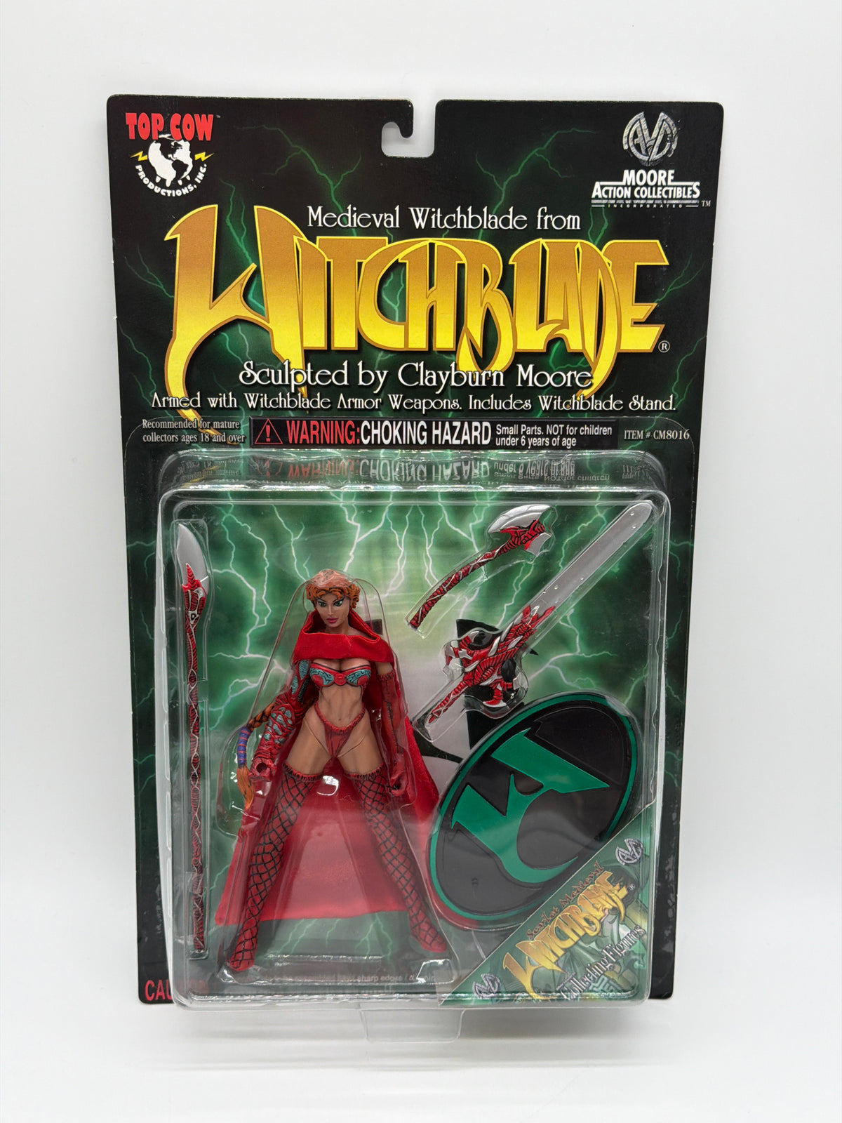 Moore Action Collectibles 1998 Witchblade Medieval Witchblade (Scarlet/Red Variant)