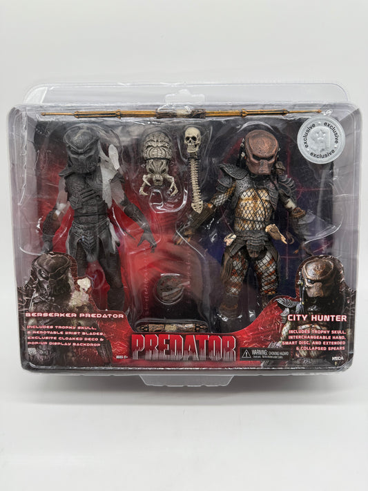 Predator Berserker Predator and City Hunter 2011 NECA