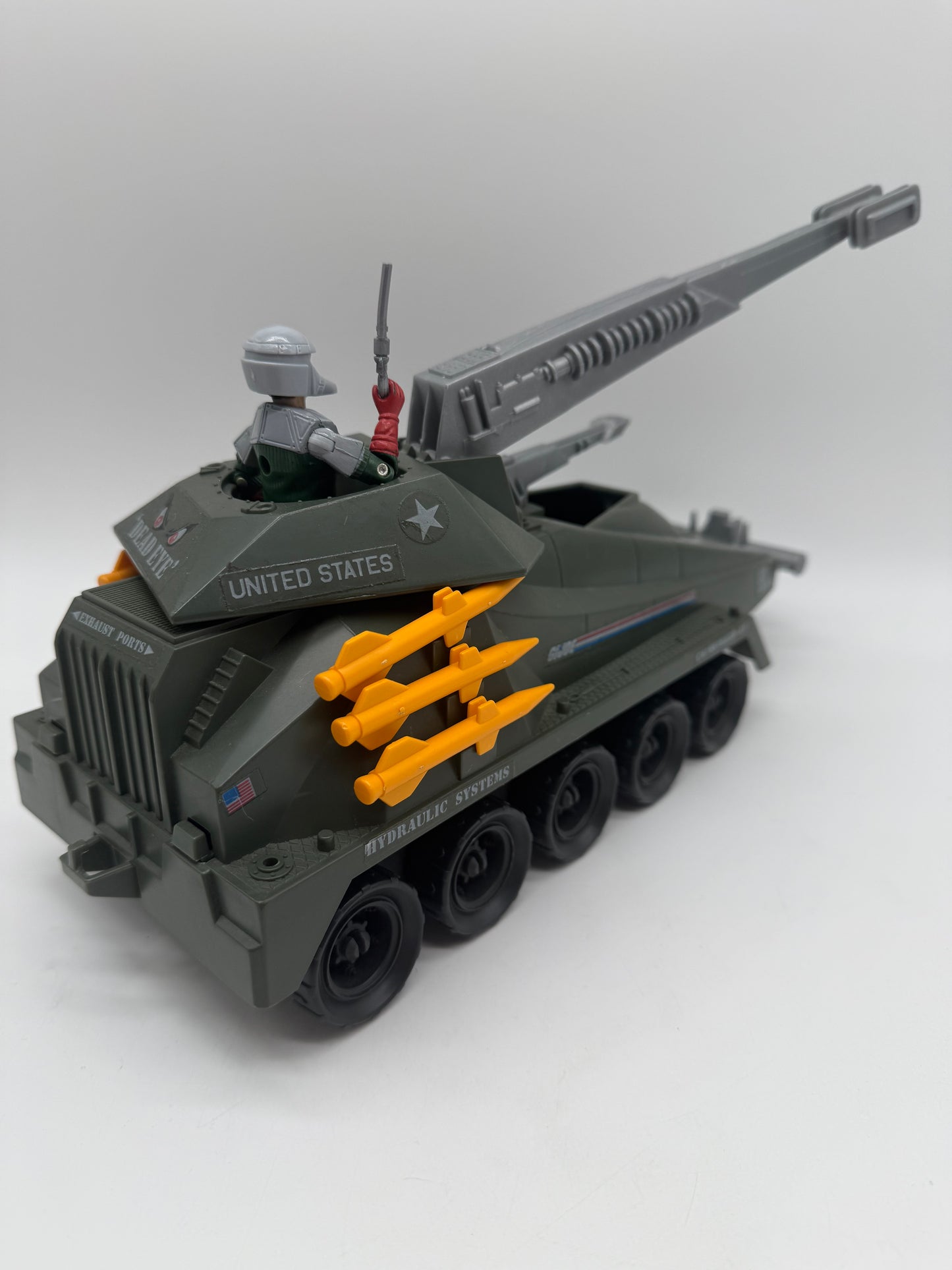 Vintage G.I. Joe Persuader with Backstop 1987 Hasbro