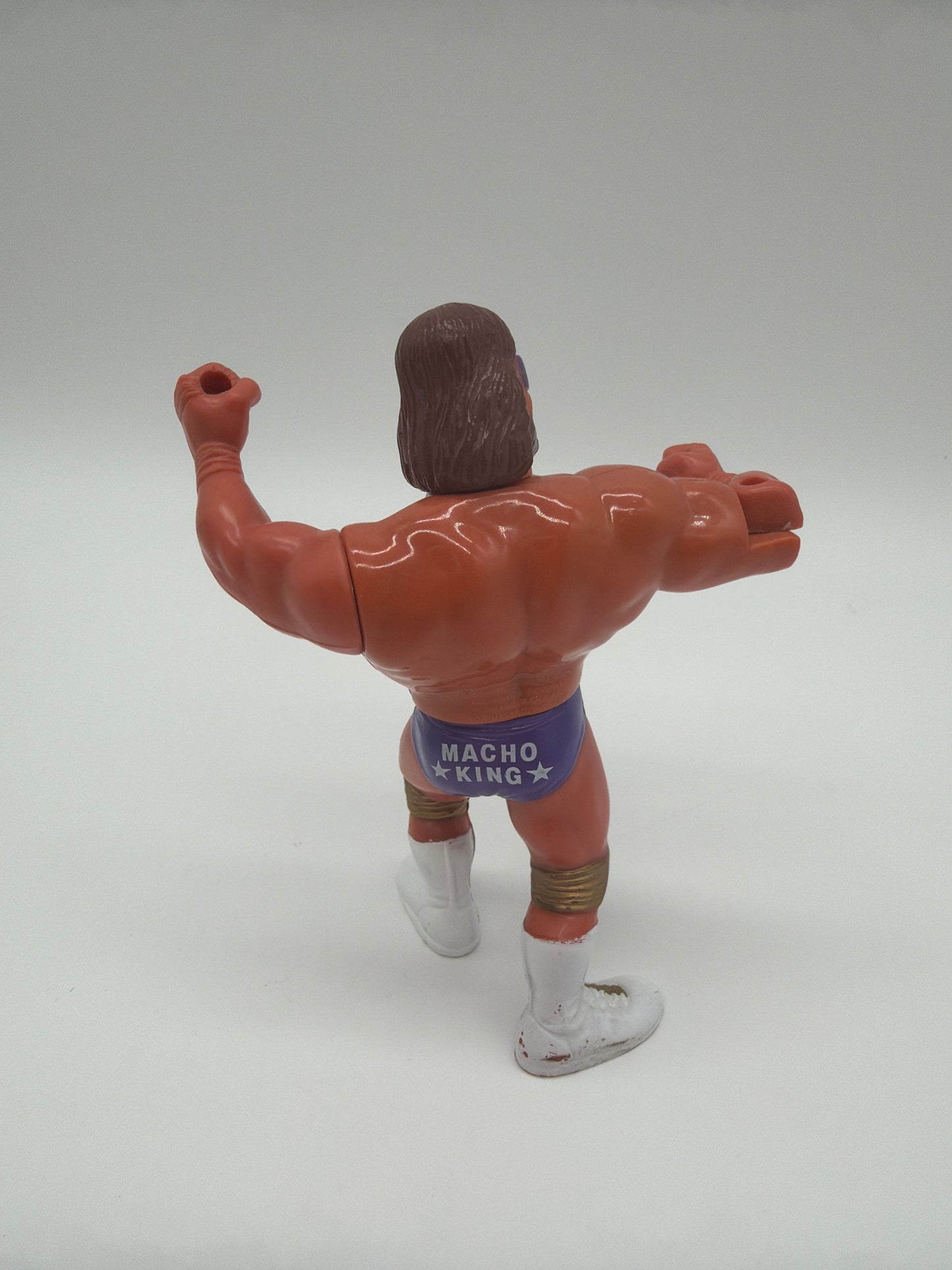 Hasbro 1991 WWF Series 1 Macho Man Randy Savage King Action Figure