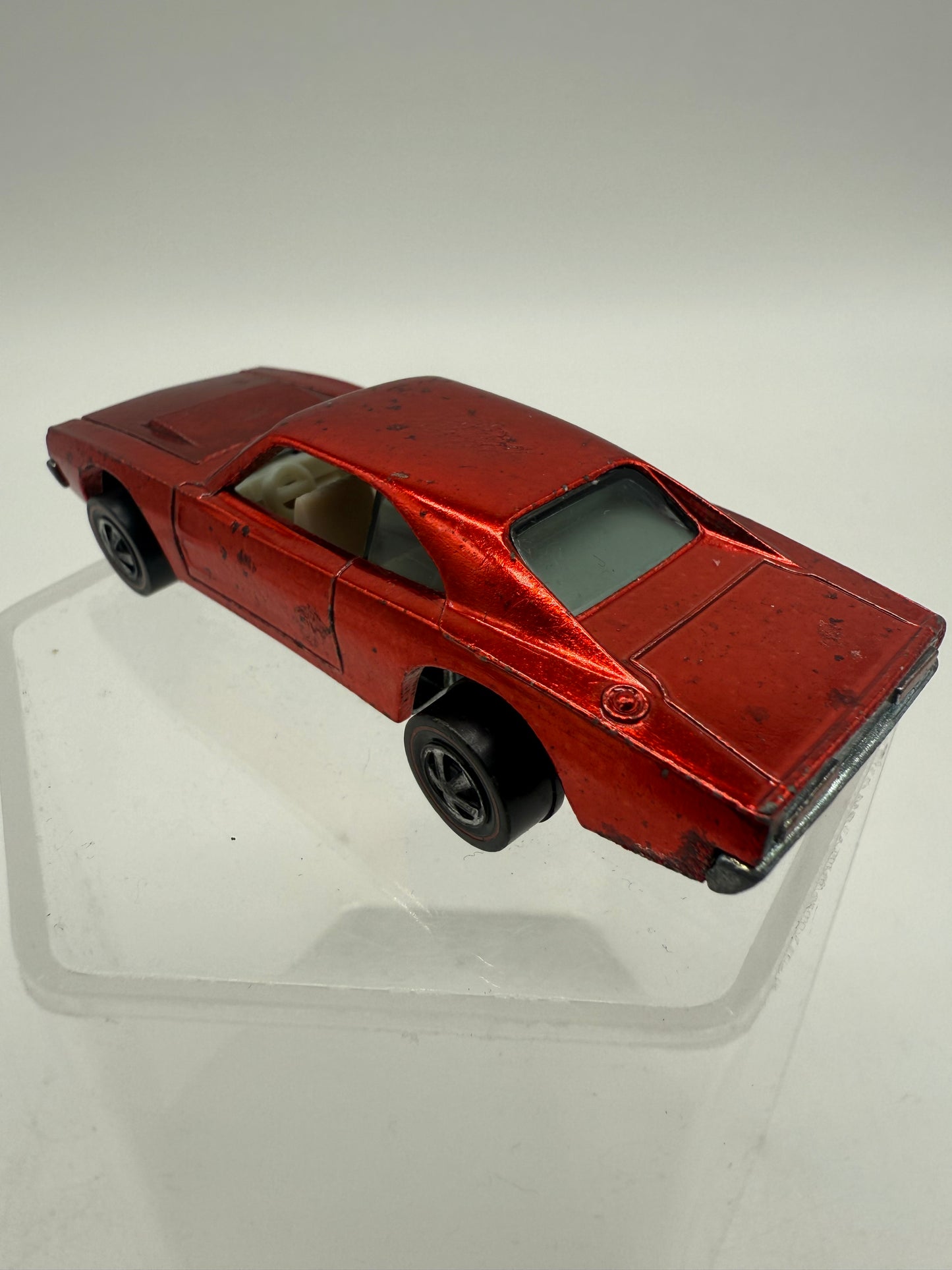 Hot Wheel Vintage Reline Custom Dodge Charger (Red) 1968 Mattel