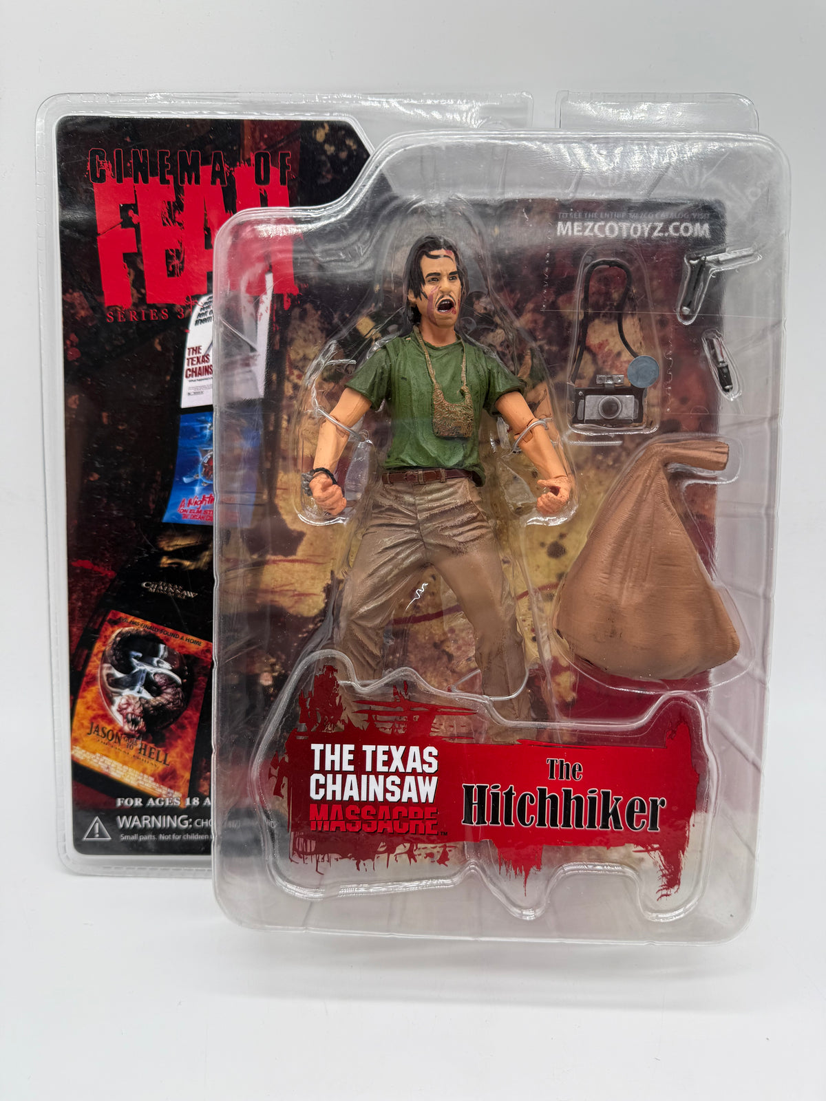 Mezco Toys 2008 Cinema Of Fear The Texas Chainsaw Massacre The Hitchhiker, photo 1 of 4