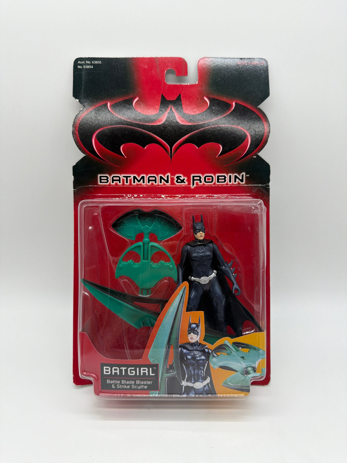 Hasbro 1997 Batman & Robin Batgirl Battle Blade Blaster & Strike Scythe, photo 1 of 5