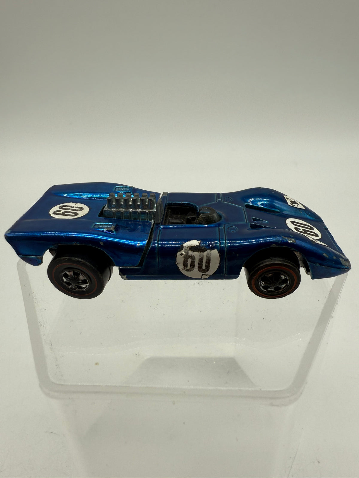 Hot Wheels Vintage Redline Ferrari 312P (Blue) 1969 Mattel, photo 6 of 10