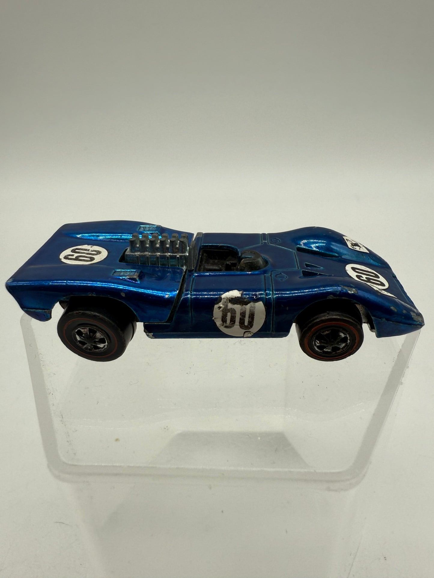 Hot Wheels Vintage Redline Ferrari 312P (Blue) 1969 Mattel