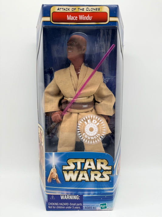 Hasbro 2002 Star Wars Attack of The Clones Mace Windu