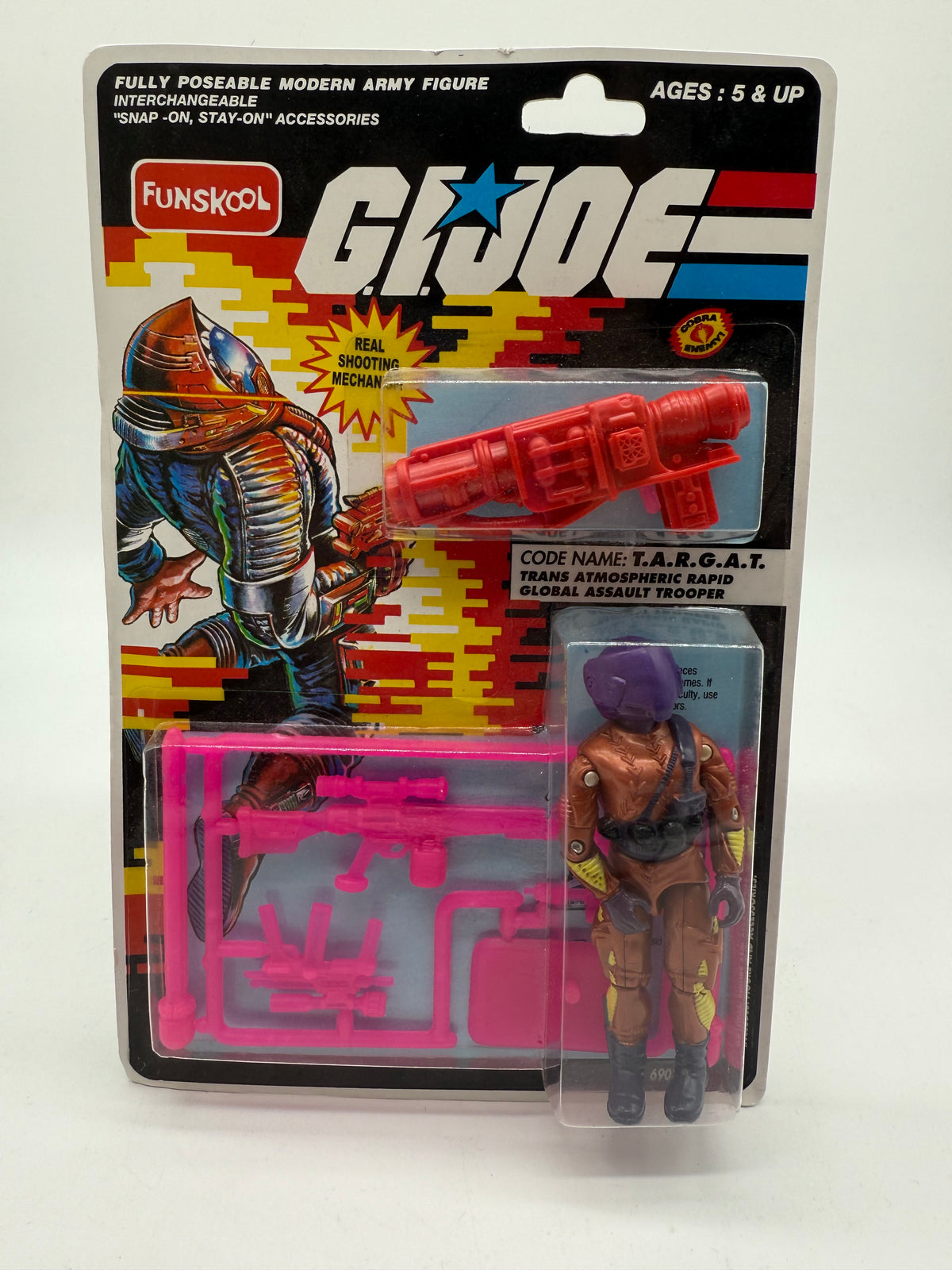 G.I. Joe Code Name : T.A.R.G.A.T. Trans Atmospheric Rapid Global Assault Trooper Funskool, photo 1 of 4