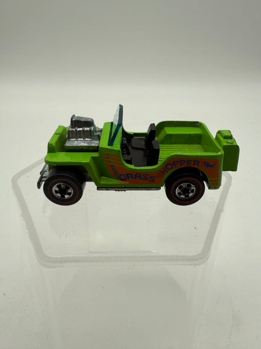 Hot Wheels Vintage 1970 Redline Grasshopper Green Loose