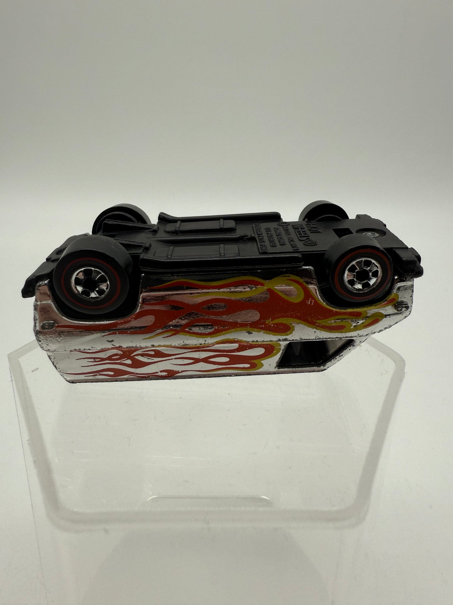 Hot Wheels Vintage 1974 Redline Chrome Super Van With Flames Mattel