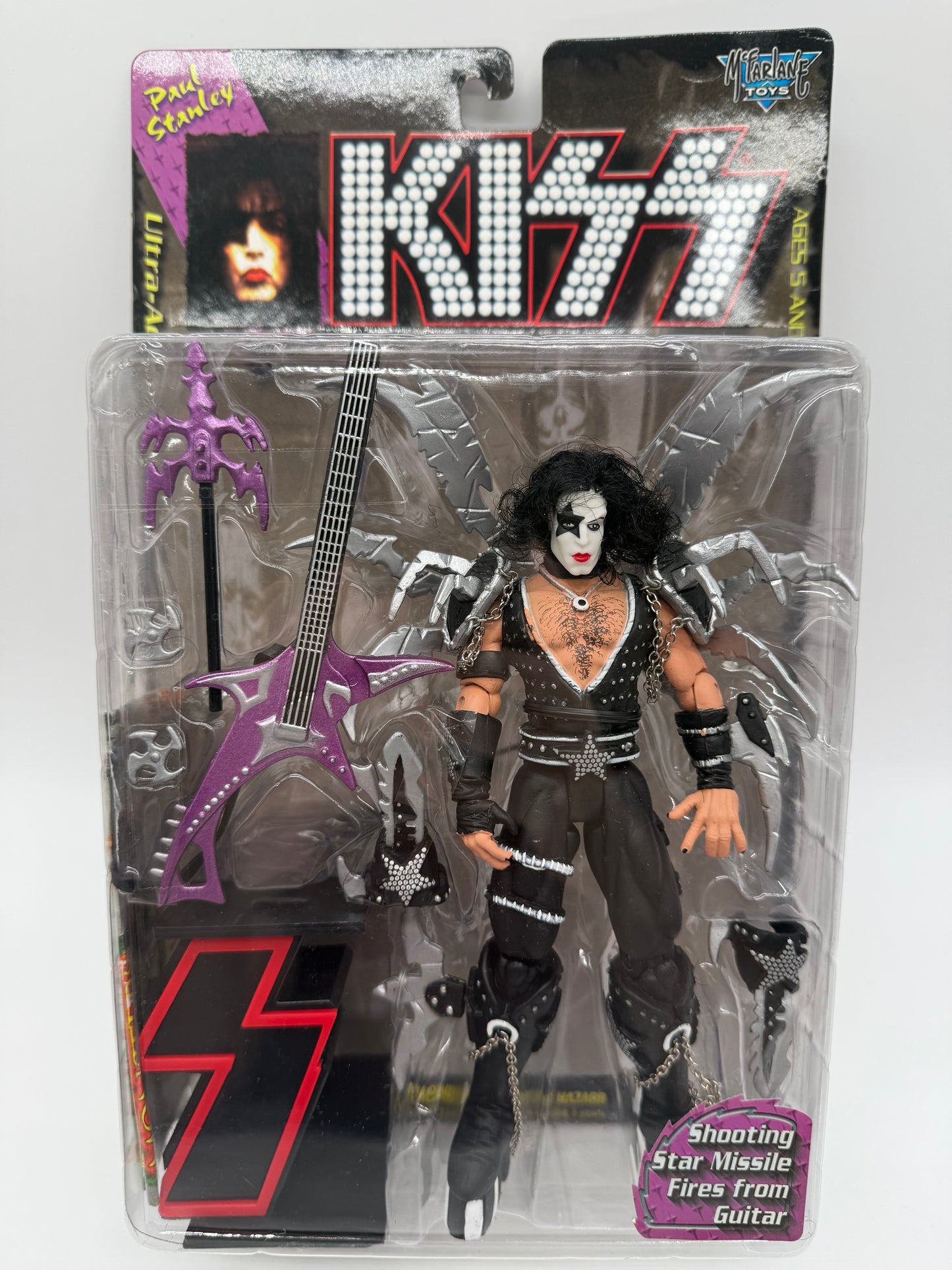 McFarlane Toys 1997 Kiss Ultra Action Figures Set