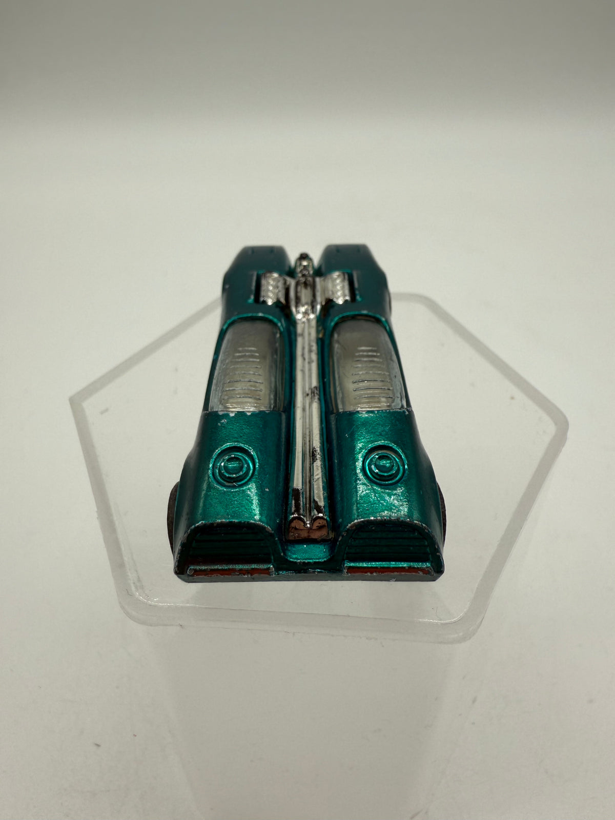 Hot Wheels Vintage 1969 Redline Splittin Image Aqua Green Mattel, photo 6 of 14