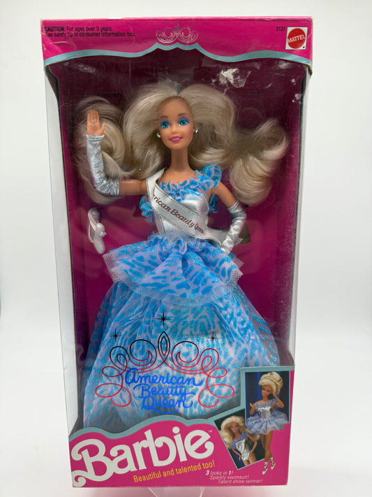 American Beauty Queen Barbie 1991 Mattel