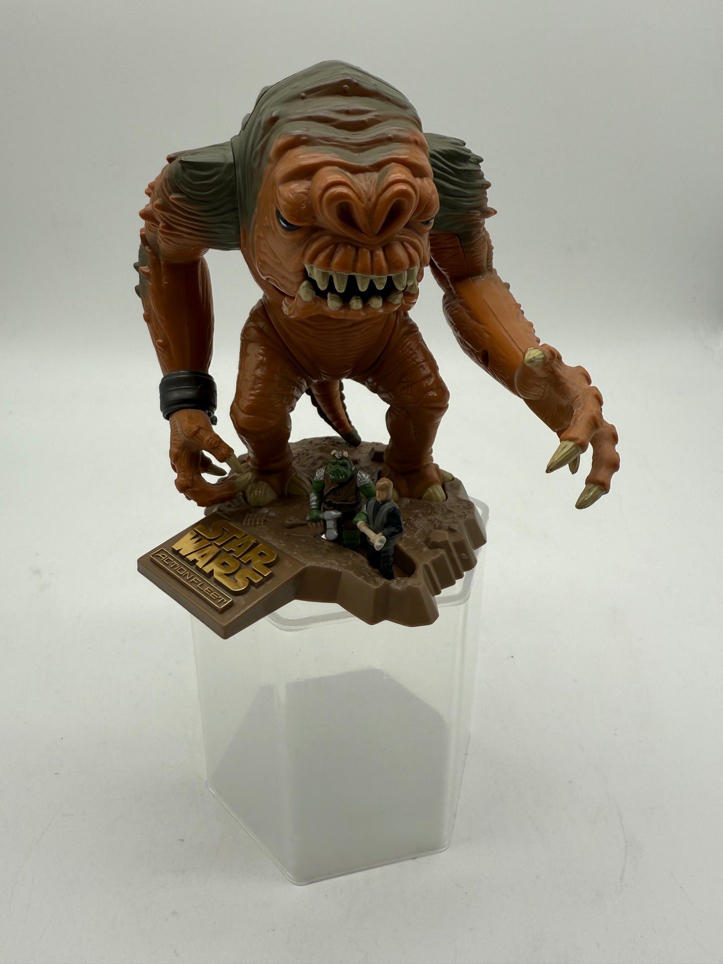 Star Wars Action Fleet Micro Machines Rancor Monster With Stand 1996