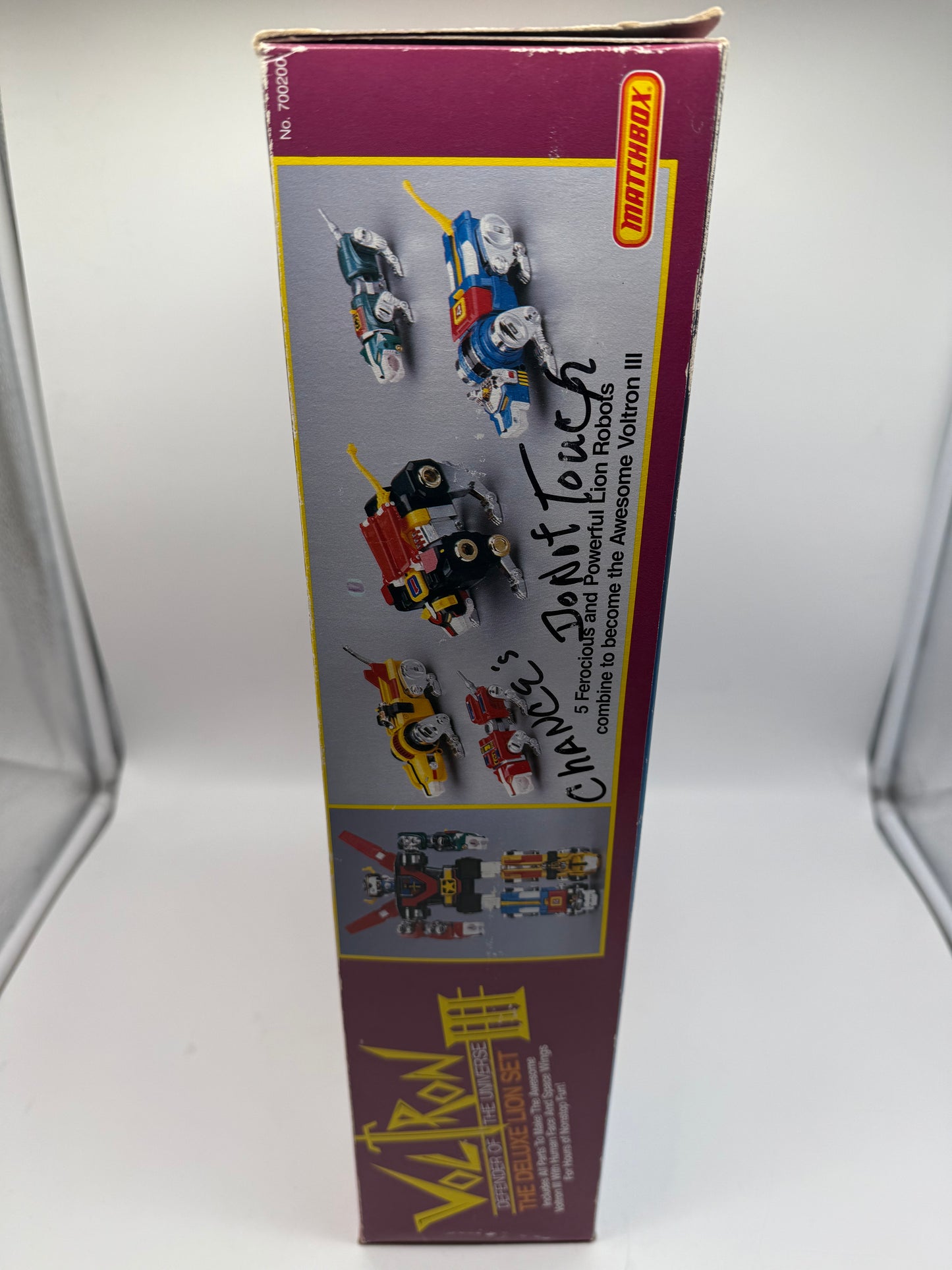 Voltron 3 Defender of The Universe 1984 Matchbox
