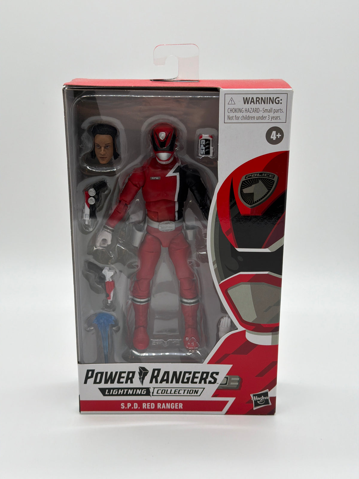 Hasbro 2020 Power Rangers Lightning Collection S.P.D Red Ranger Action Figure