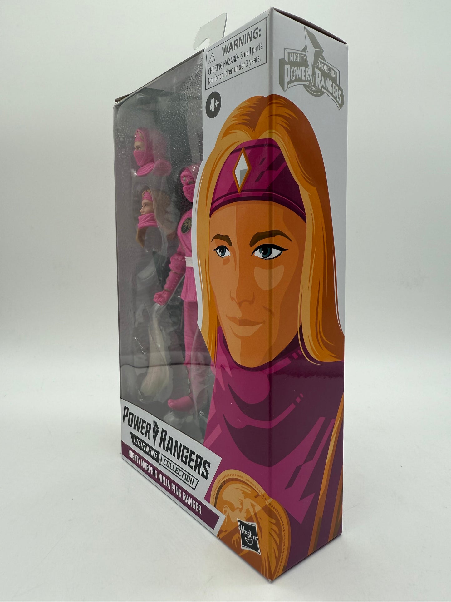 Power Ranger Lightning Mighty Morphin Ninja Pink Ranger 2021 Hasbro