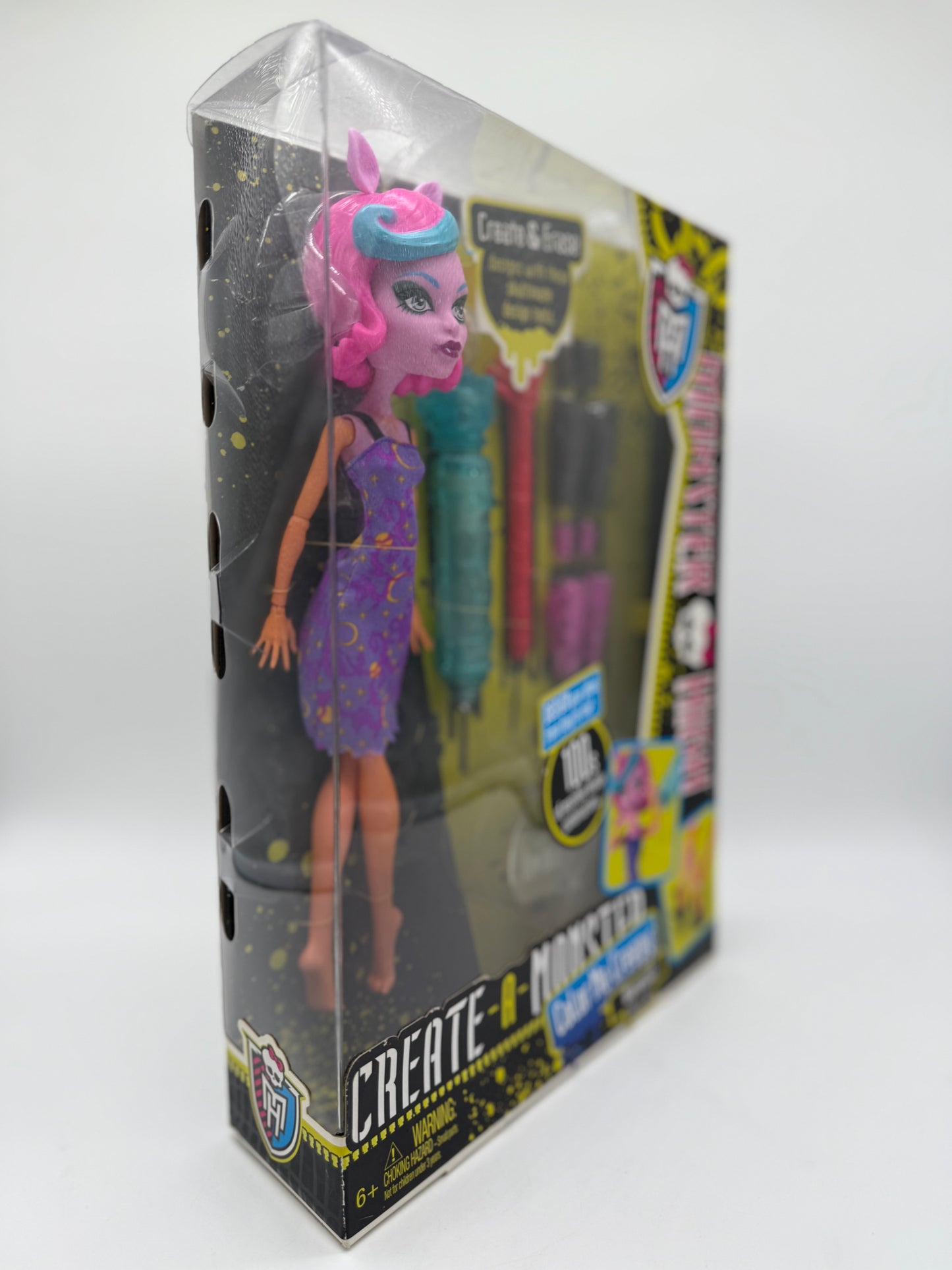 Mattel 2016 Monster High Frankie Create-A-Monster Color me Creepy Werewolf
