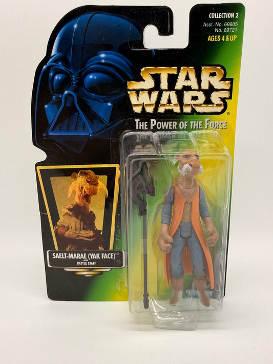 Kenner 1997 Star Wars The Power of the Force Saelt-Marae (Yak Face)