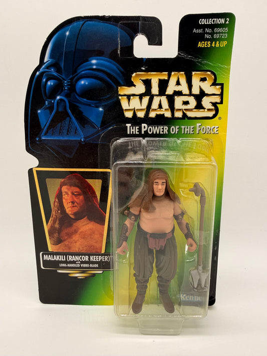 Hasbro 1997 Star Wars The Power of the Force Malakili (Rancor Keeper)