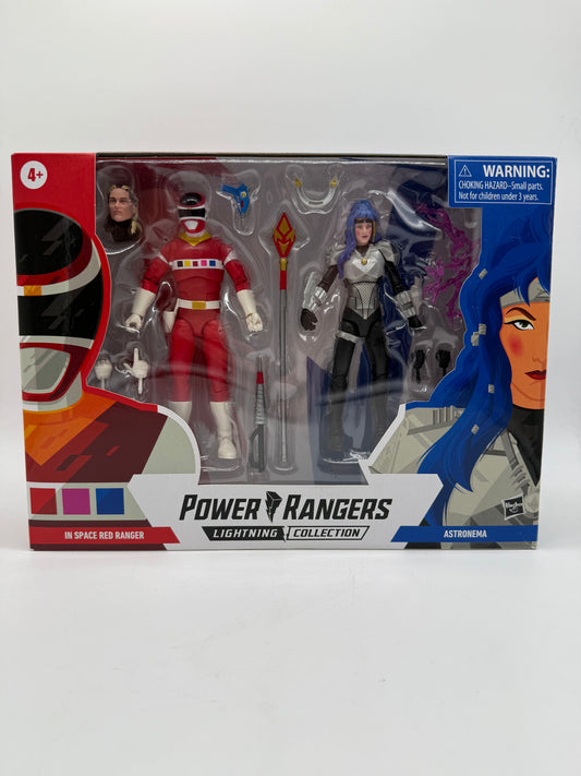Power Ranger Lightning In Space Red Ranger & Astronema 2020 Hasbro