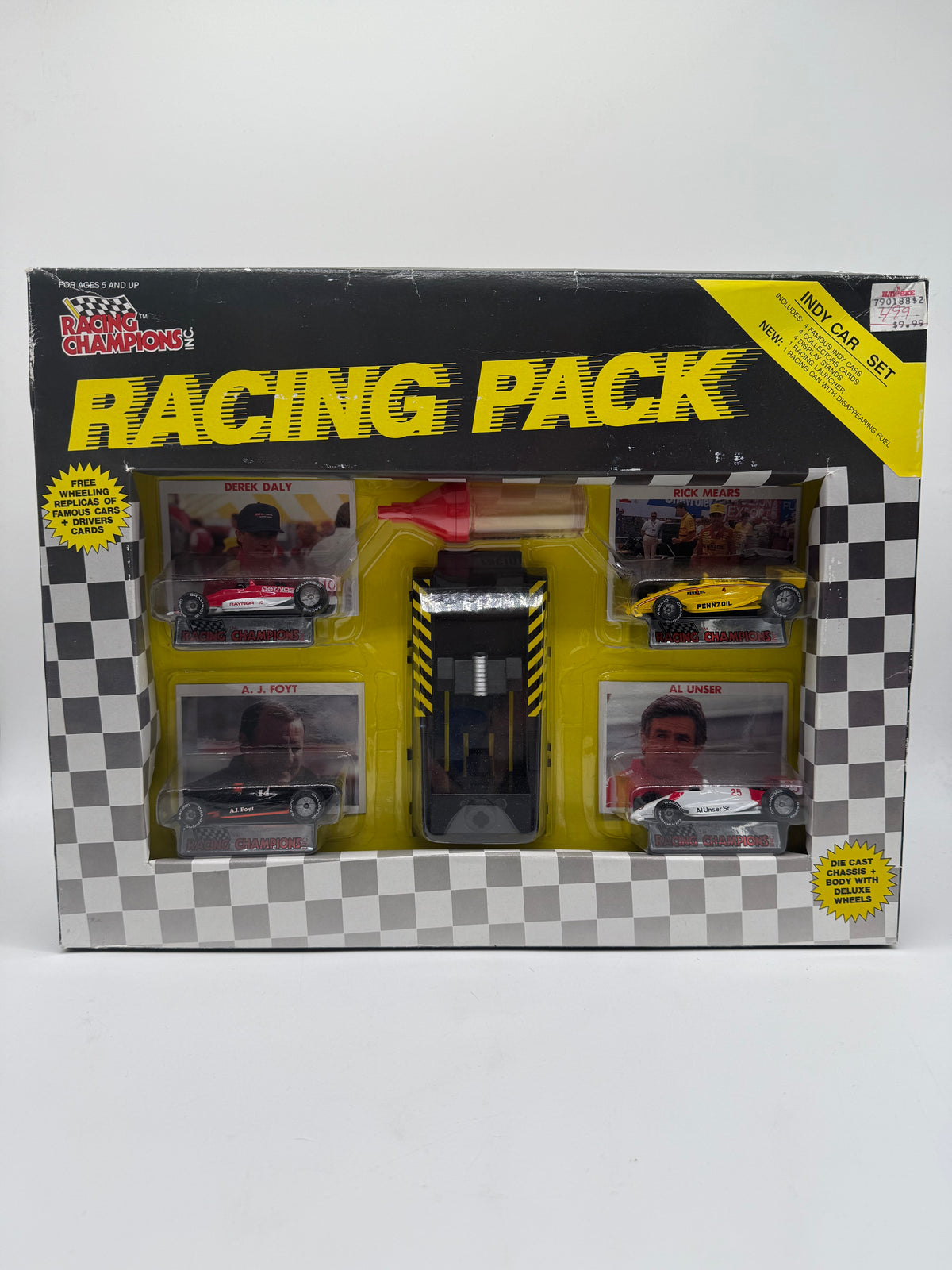 Racing Champions 1990 NASCAR Indy Car Set, photo 1 of 4