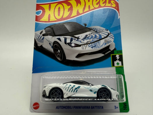 Hot Wheels Automobili Pininfarina Battista 2021 Mattel (White)