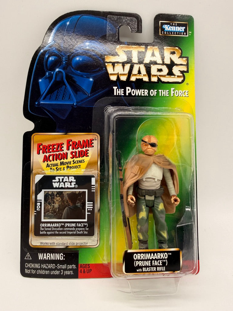 Kenner 1999 Star Wars The Power of the Force Orrimaarko (Prune Face)