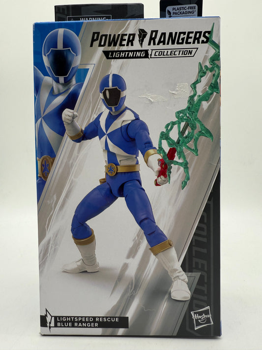 Power Rangers Lightning Lightspeed Rescue Blue Ranger 2023 Hasbro