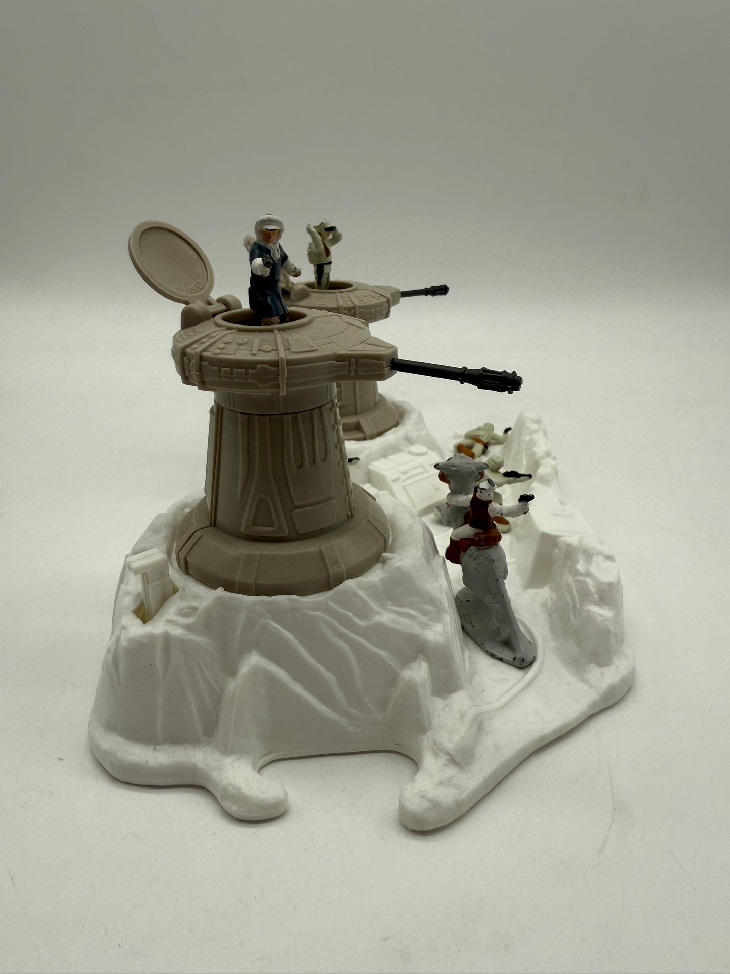 Star Wars Micro Hoth Turret Defense Play Set 1982 Mattel
