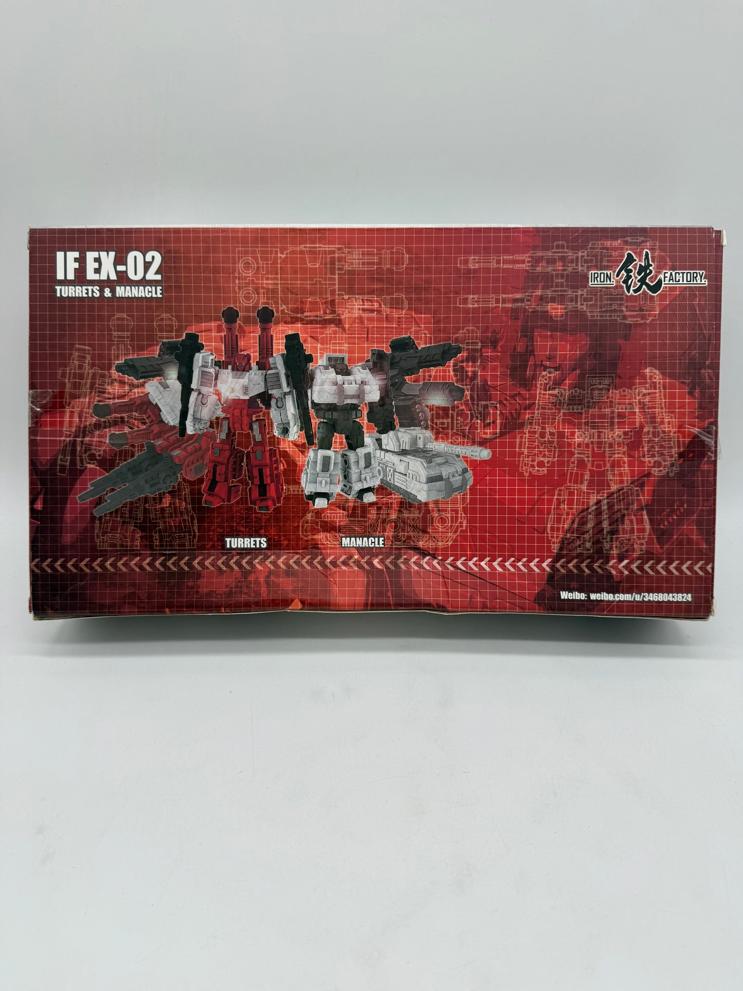 Iron Factory 2014 Weapon Defense Squad IF EX-02 Turrets & Manacle