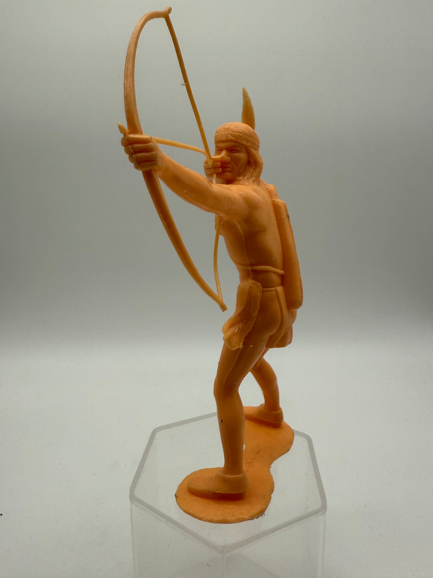 Vintage Plastic Native American Archer 1960s Louis Marx