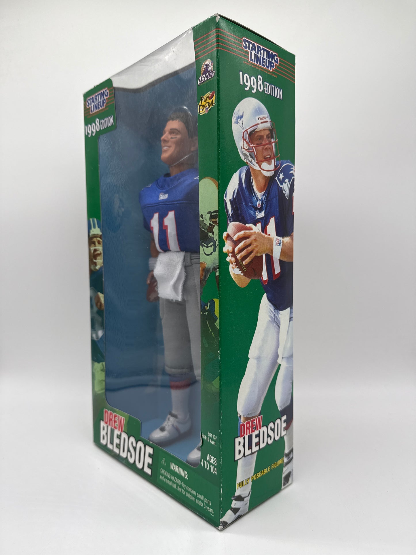 Hasbro 1998 Starting Lineup 1998 Edition Drew Bledsoe