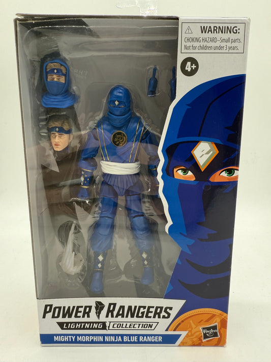 Power Rangers Lightning Mighty Morphin Ninja Blue Ranger 2021 Hasbro