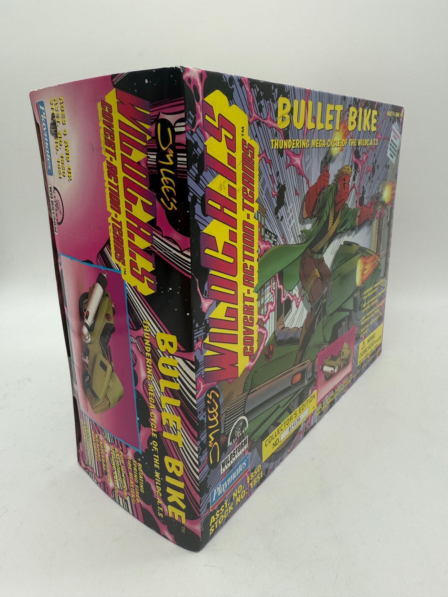 Wild C.A.T.S Covert-Action-Teams Bullet Bike 1995 Playmates