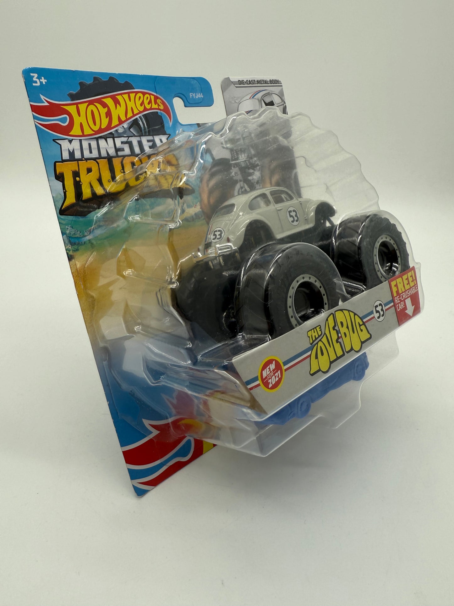 Mattel 2020 Hot Wheels Monster Trucks The Love Bug 53