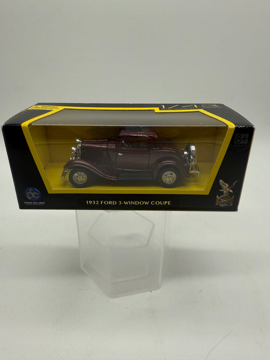 Road Signature Collection 1/43 1932 Ford 3-Window Coupe 2015 Lucky Die Cast, photo 1 of 5