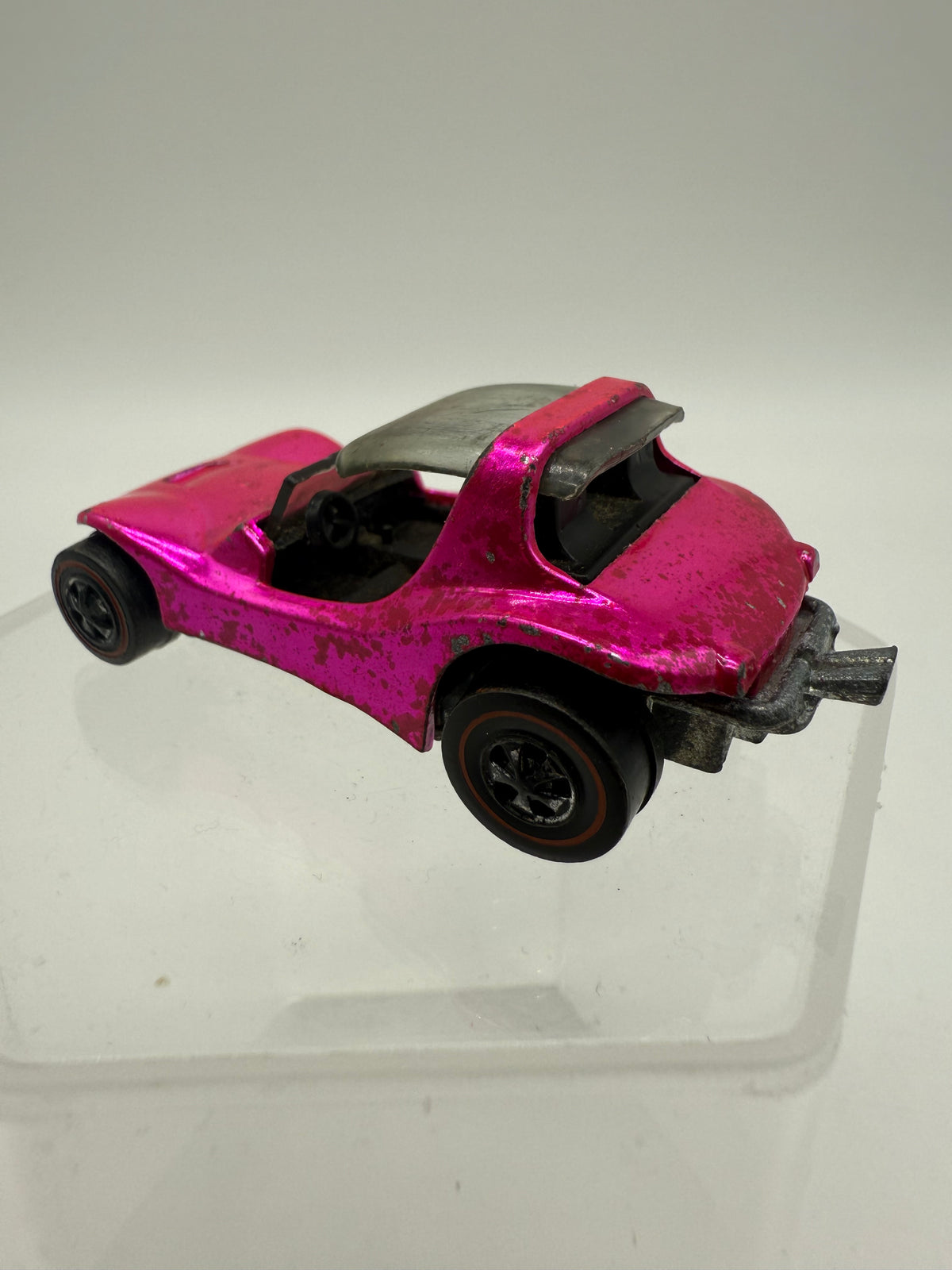 Hot Wheels Vintage Redline Sand Crab (Nuclear Pink) 1970 Mattel, photo 8 of 9