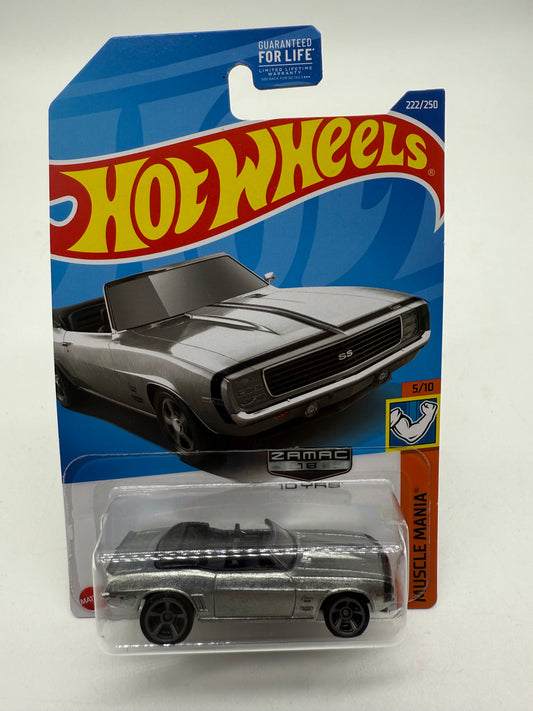 Hot Wheels ZAMAC '69 Camaro Convertible 2021 Mattel