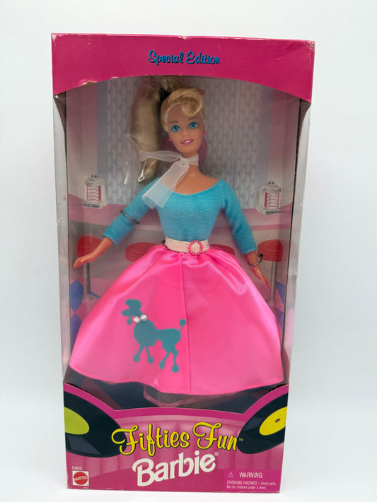 Fifties Fun Barbie 1996 Mattel