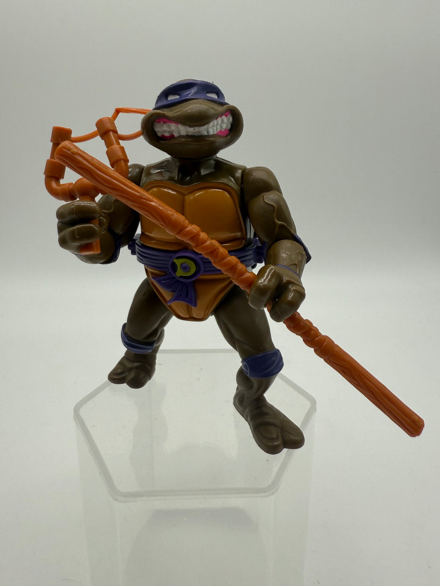 TMNT Vintage Donatello Storage Shell 1990 Playmates